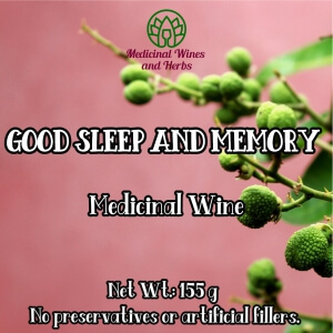 GOOD SLEEP AND MEMORY MEDICINAL WINE KIT